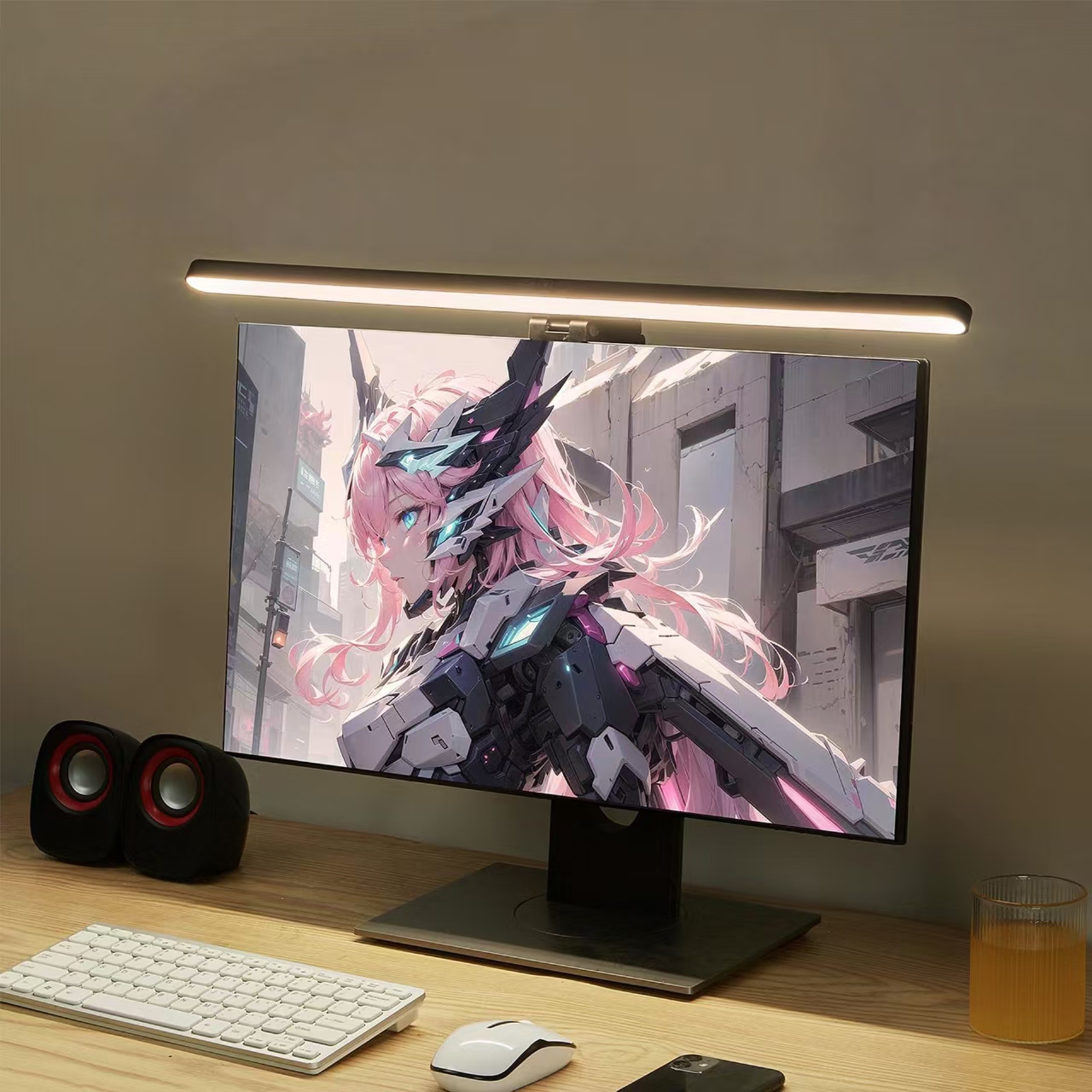 Gaming Accessories Led - LED Monitor Light Hanging Desk Lamp