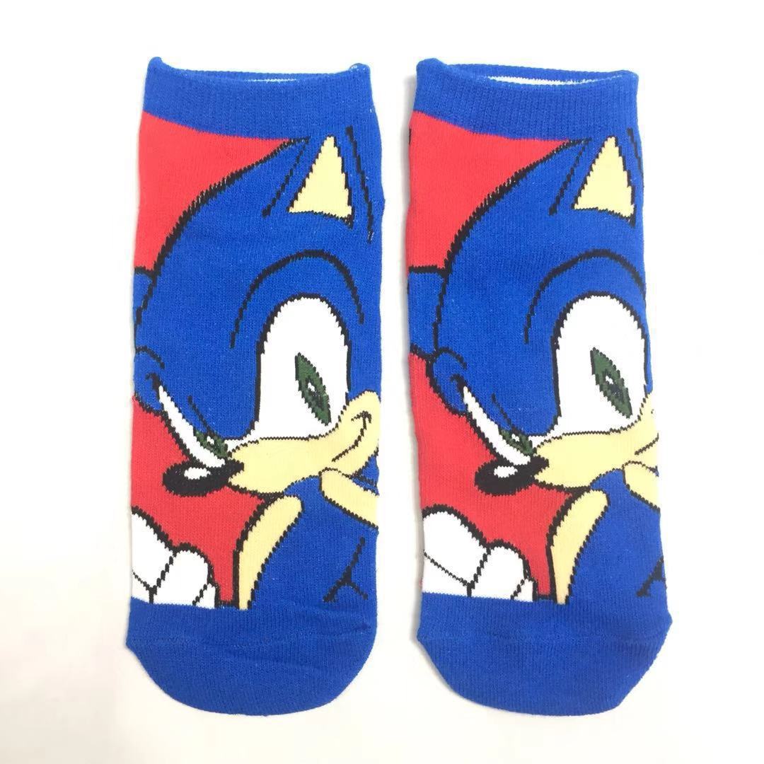 Japanese Gaming Accessories - Japanese Anime Merchandise Cartoon Sonic Socks