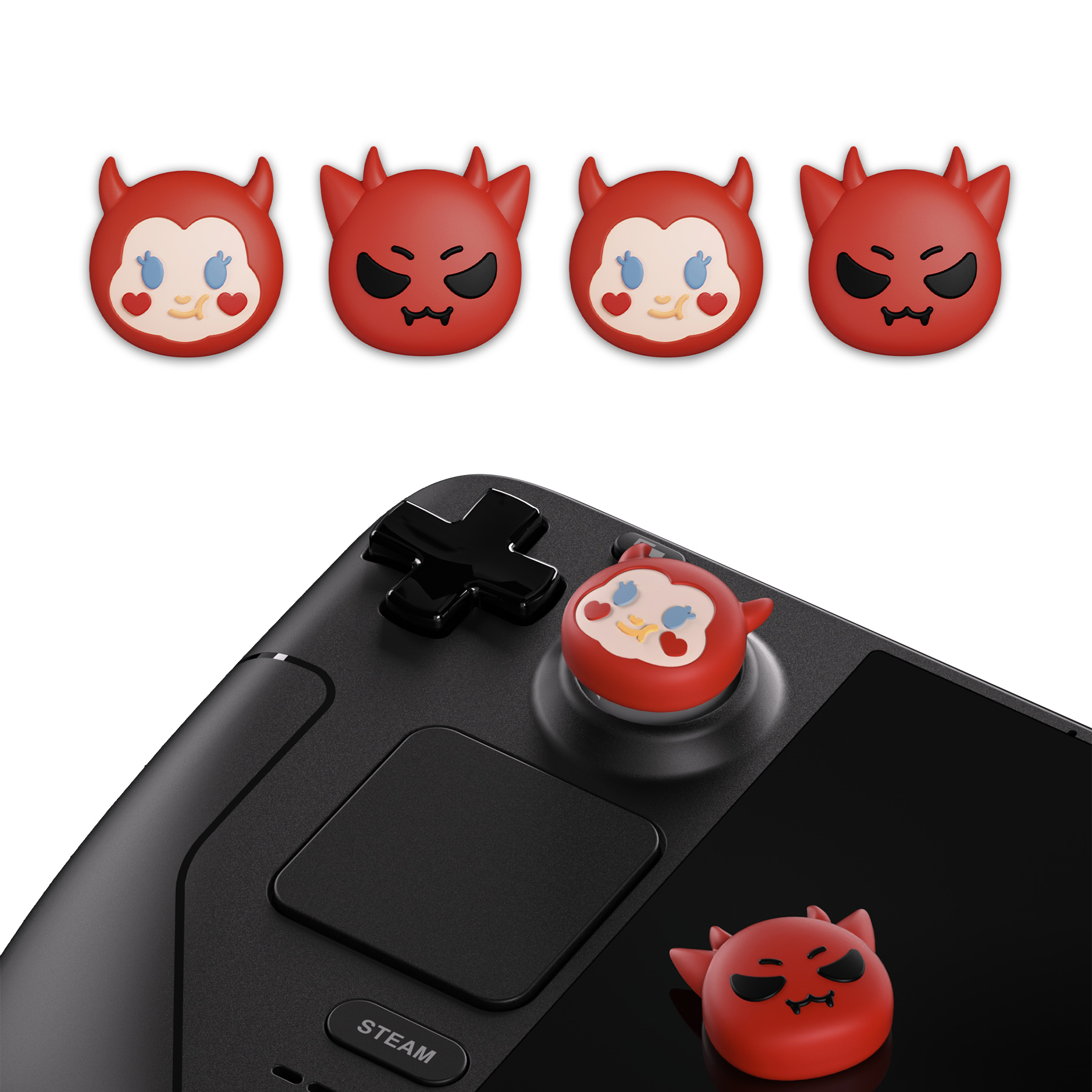 PlayVital Cute Thumb Grip Caps - огляд і ціна Gaming Accessories Monitor