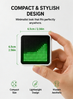 LED Fluid Simulation Desktop O - огляд і ціна Gaming Accessories Led