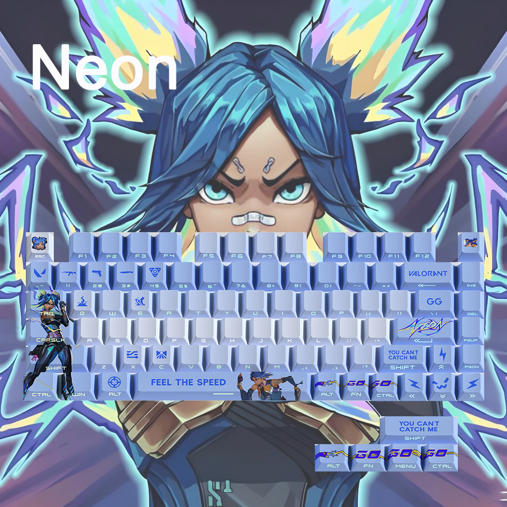 Keycaps Valorant Killjoy Gekko - огляд і ціна Omen Gaming Accessories