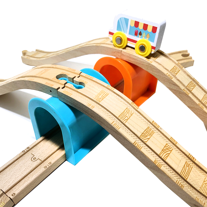 Electric Train Wooden Track bo - огляд і ціна Gaming Accessories Boys