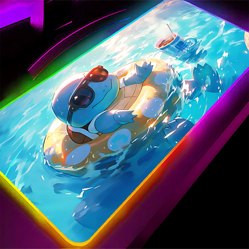 RGB Backlight Mouse Pad Pokemo - огляд і ціна Gaming Accessories Led