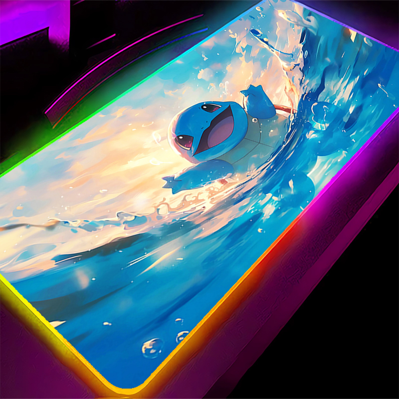 RGB Backlight Mouse Pad Pokemo - огляд і ціна Gaming Accessories Led