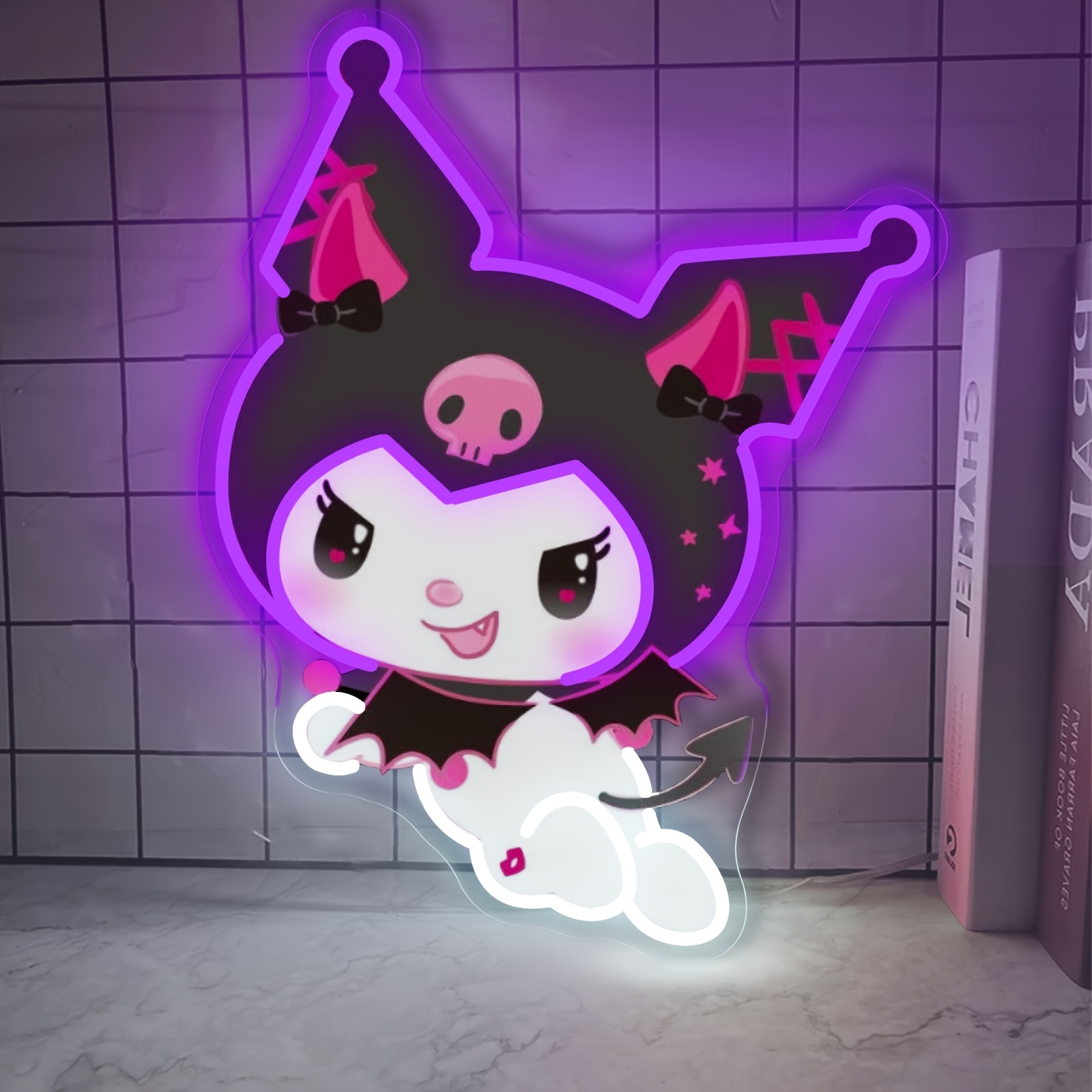 Kuromi LED Neon Sign Purple Gl - огляд і ціна Gaming Accessories Led