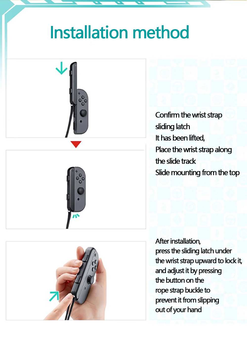 1 Pair Wrist Straps For Ninten - огляд і ціна Japanese Gaming Accessories
