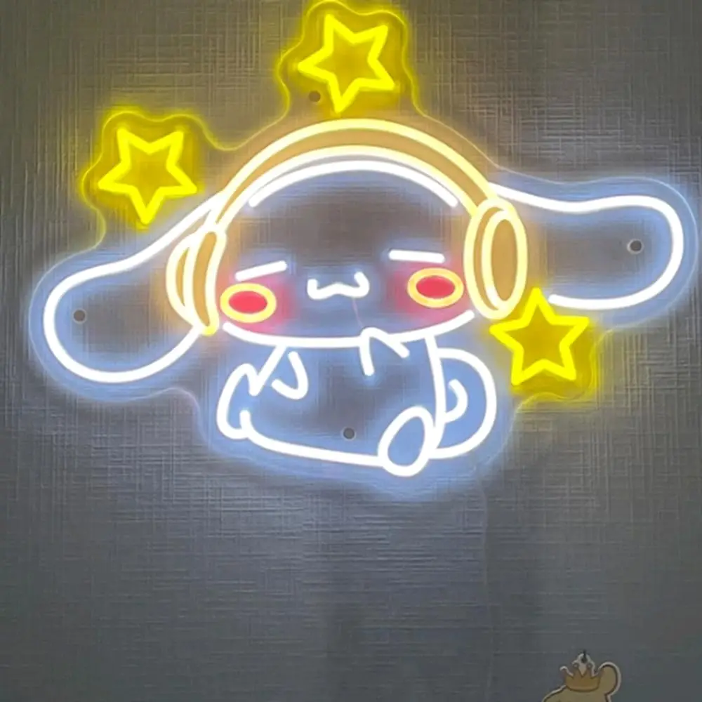Cinnamoroll Headphones Neon Si - огляд і ціна Gaming Accessories Led