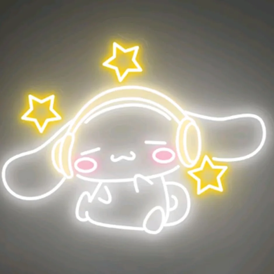 Cinnamoroll Headphones Neon Si - огляд і ціна Gaming Accessories Led