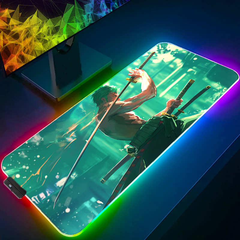 ONE PIECE Zoro Mouse Pad RGB G - огляд і ціна Gaming Accessories Led