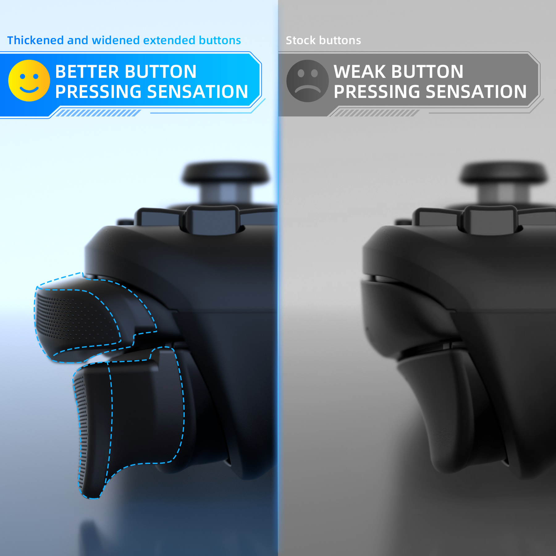 PlayVital Shoulder Buttons Tri - огляд і ціна Gaming Accessories Monitor