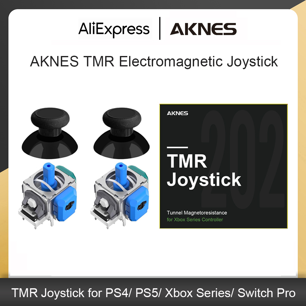 AKNES×HALLPI TMR Electromagnet - огляд і ціна Gaming Accessories Joystick