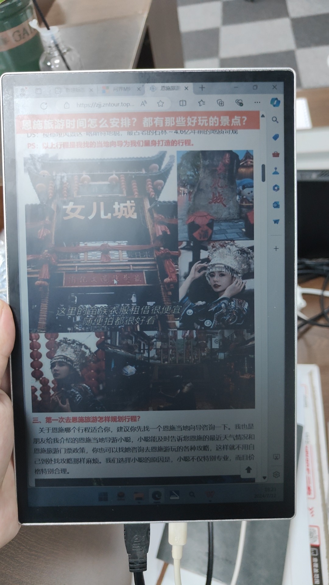 10.5-inch RLCD Full-Reflection - огляд і ціна Gaming Accessories Monitor