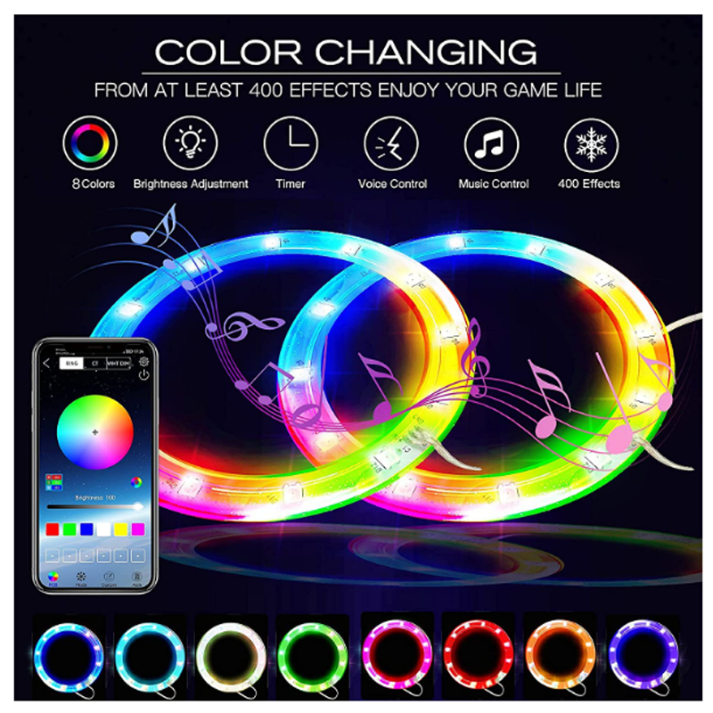 RGB LED Light Strip For PS5 Pr - огляд і ціна Gaming Accessories Led
