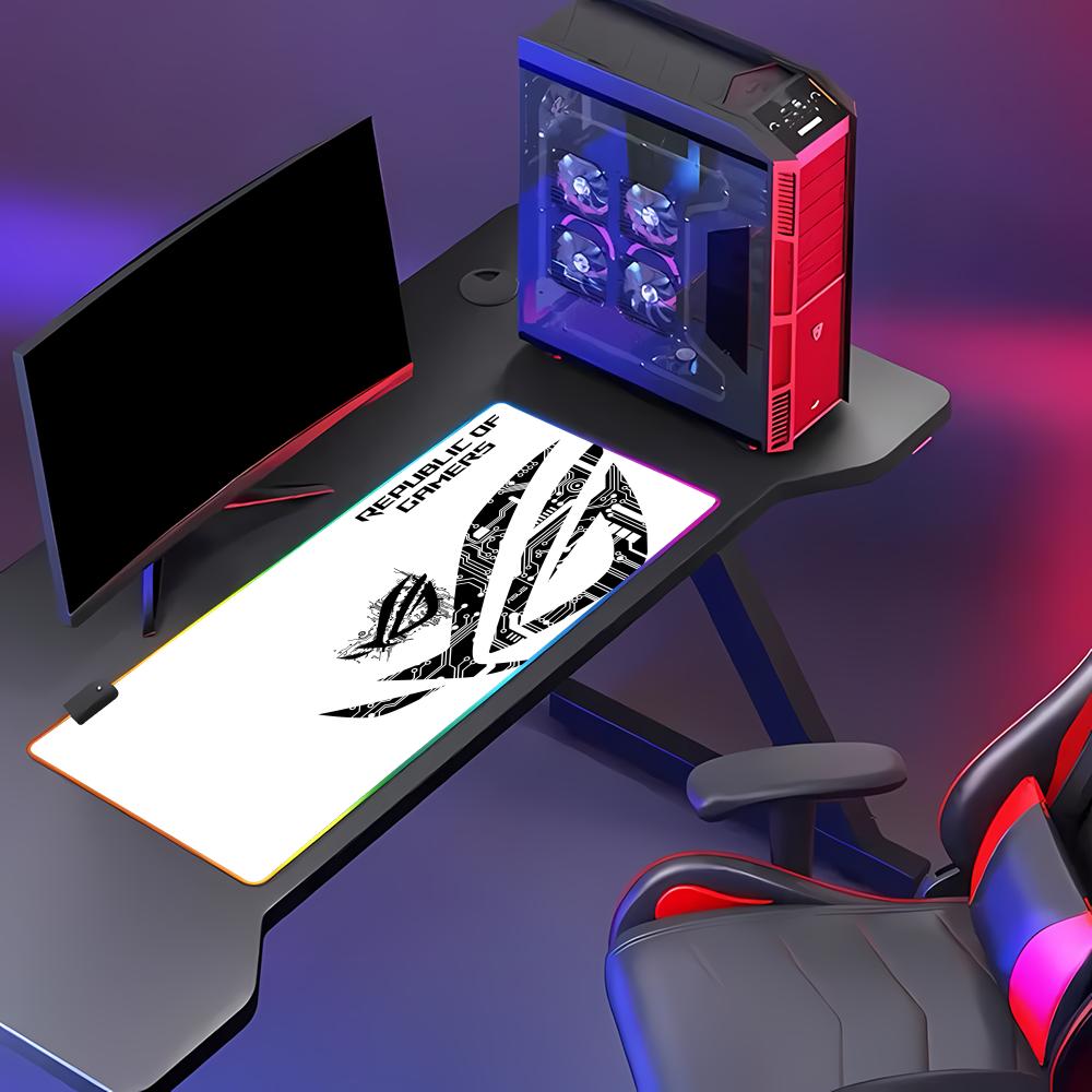1pc Large Gaming HYBXAXC RGB C - огляд і ціна Gaming Accessories Pc Setup