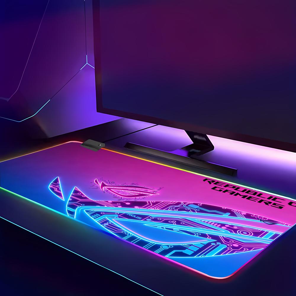 1pc Large Gaming HYBXAXC RGB C - огляд і ціна Gaming Accessories Pc Setup