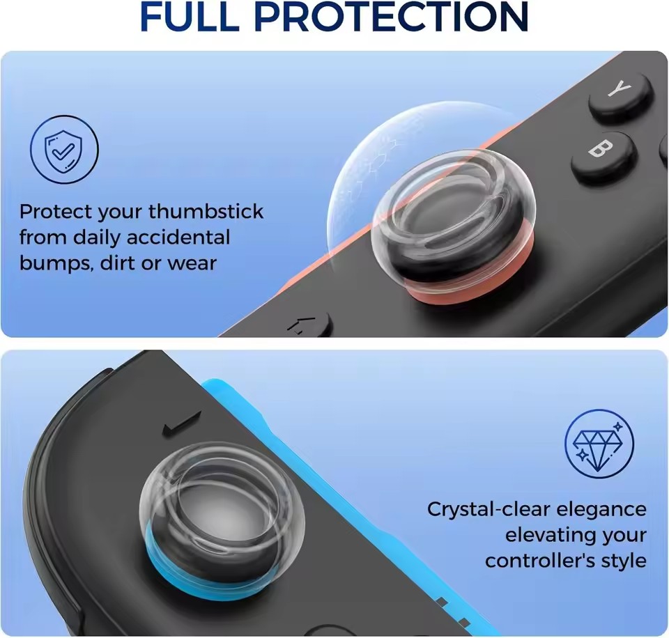 Joystick Caps for Switch 2 Con - огляд і ціна Japanese Gaming Accessories