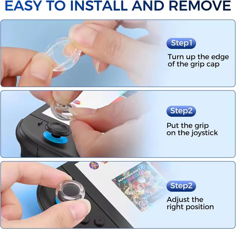 Joystick Caps for Switch 2 Con - огляд і ціна Japanese Gaming Accessories
