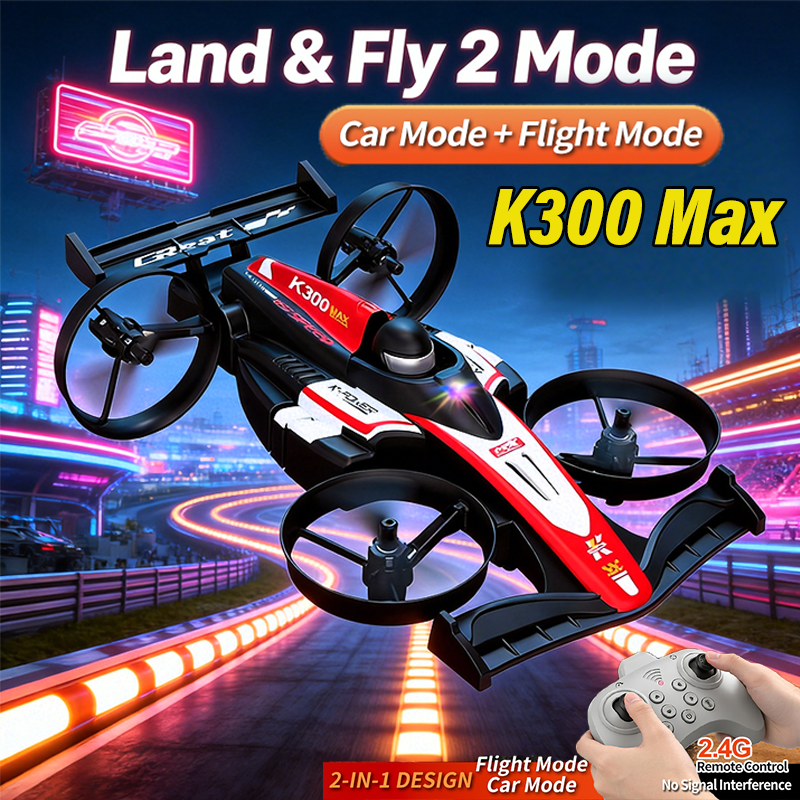 Mini RC Flying Car Transformab - огляд і ціна Gaming Accessories Boys