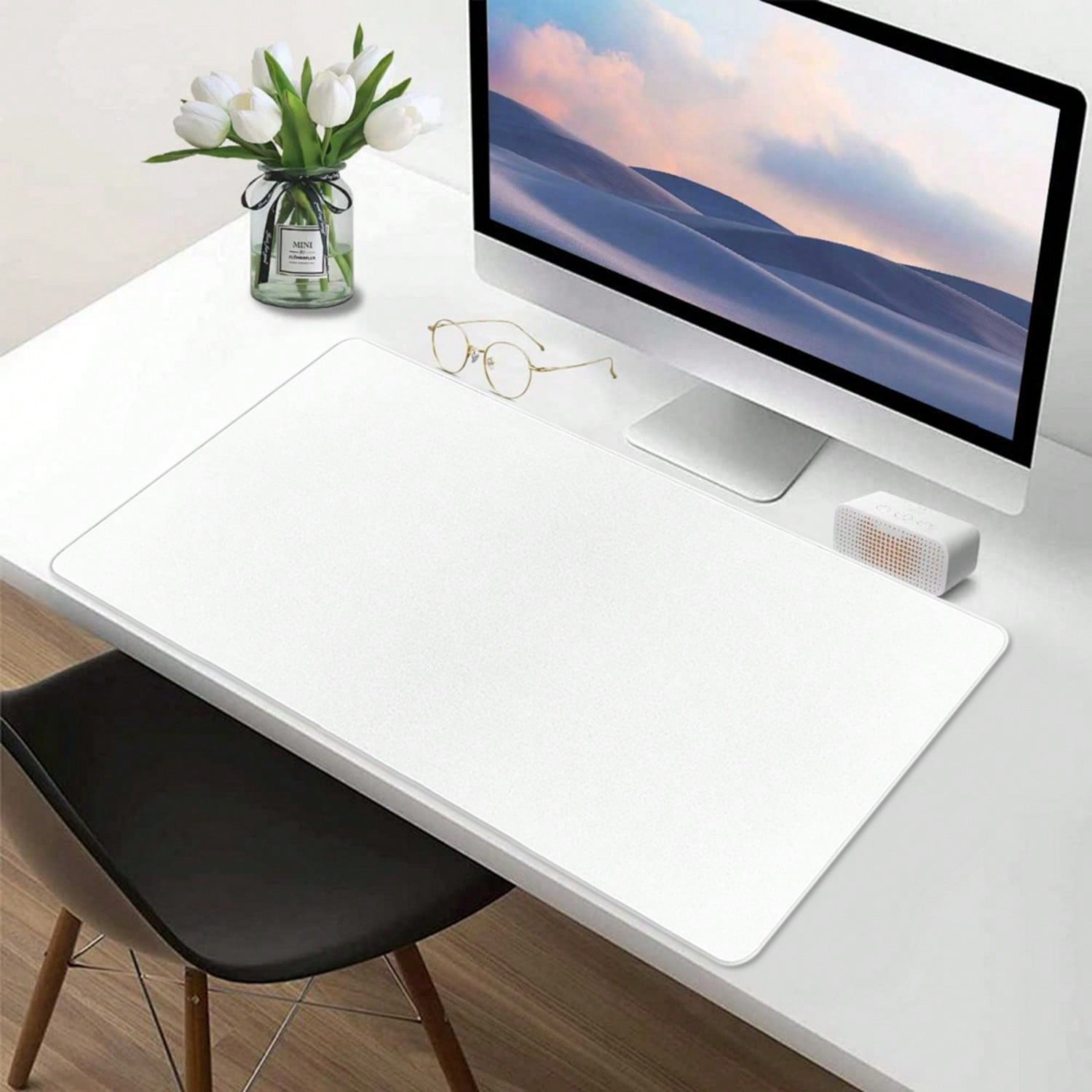 Brown Floral Mouse Pad, Large  - огляд і ціна Gaming Accessories Gift For Boyfriend